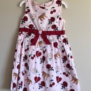 Wonderkids Little Girl Floral&animal print Dress size 4T.